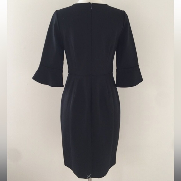 J. Crew bell-sleeve sheath in stretch ponte dress, size 10, NWOT - Picture 3 of 7